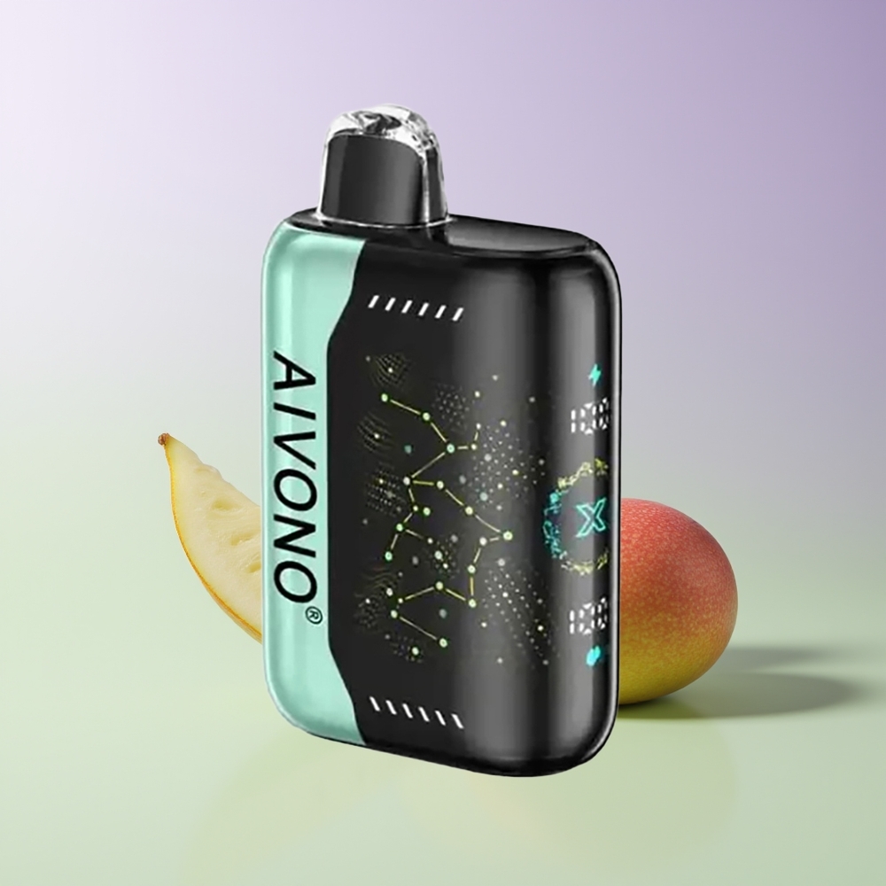Aivono Aim Boom 25000 Pūkštelėjimų Rūgštus Mango Ananasas