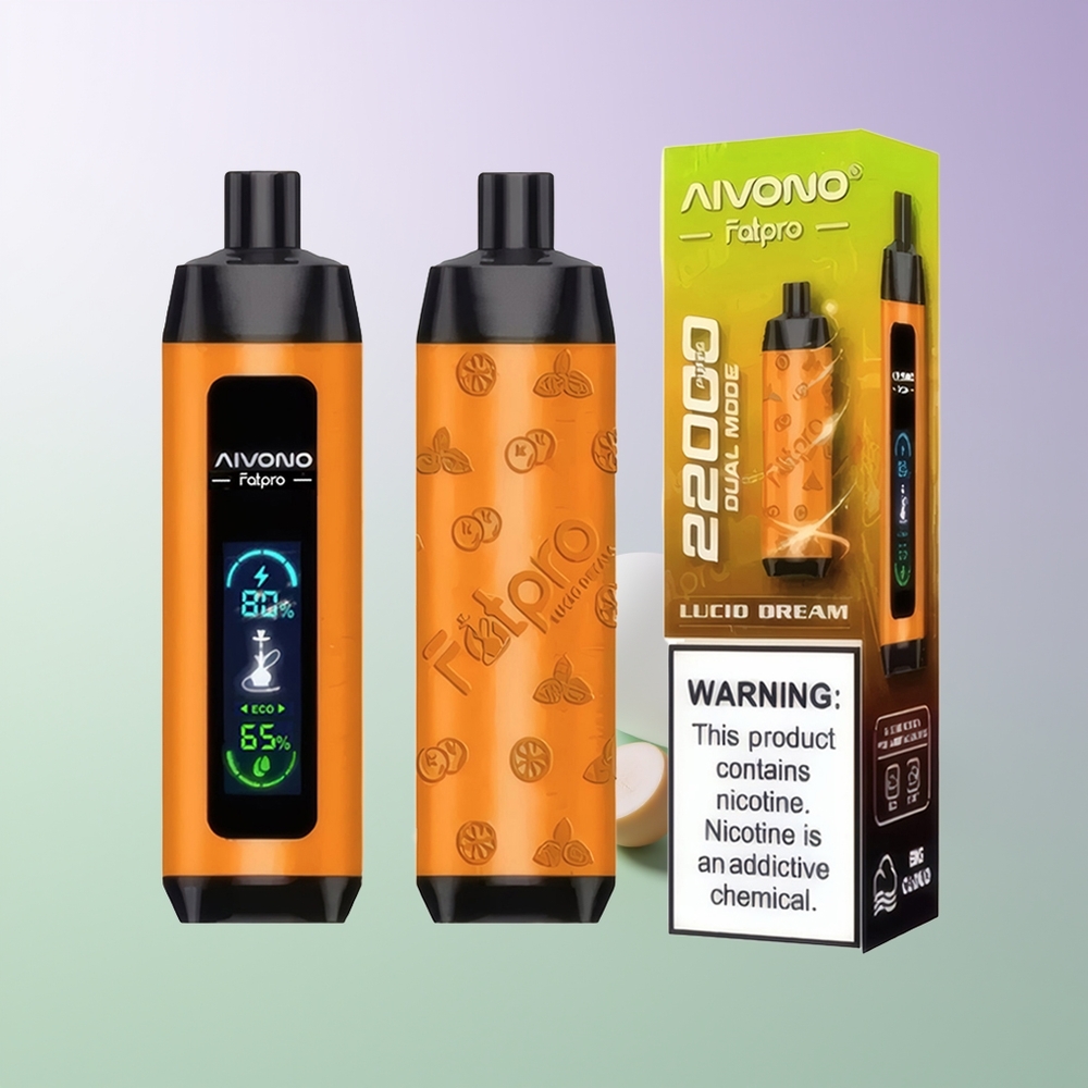 Aivono Aim Fatpro 22000 Pūsų Ekologinis/Stiprusis Režimas Vienkartinės Elektroninės Cigaretės Lucid Sapnas