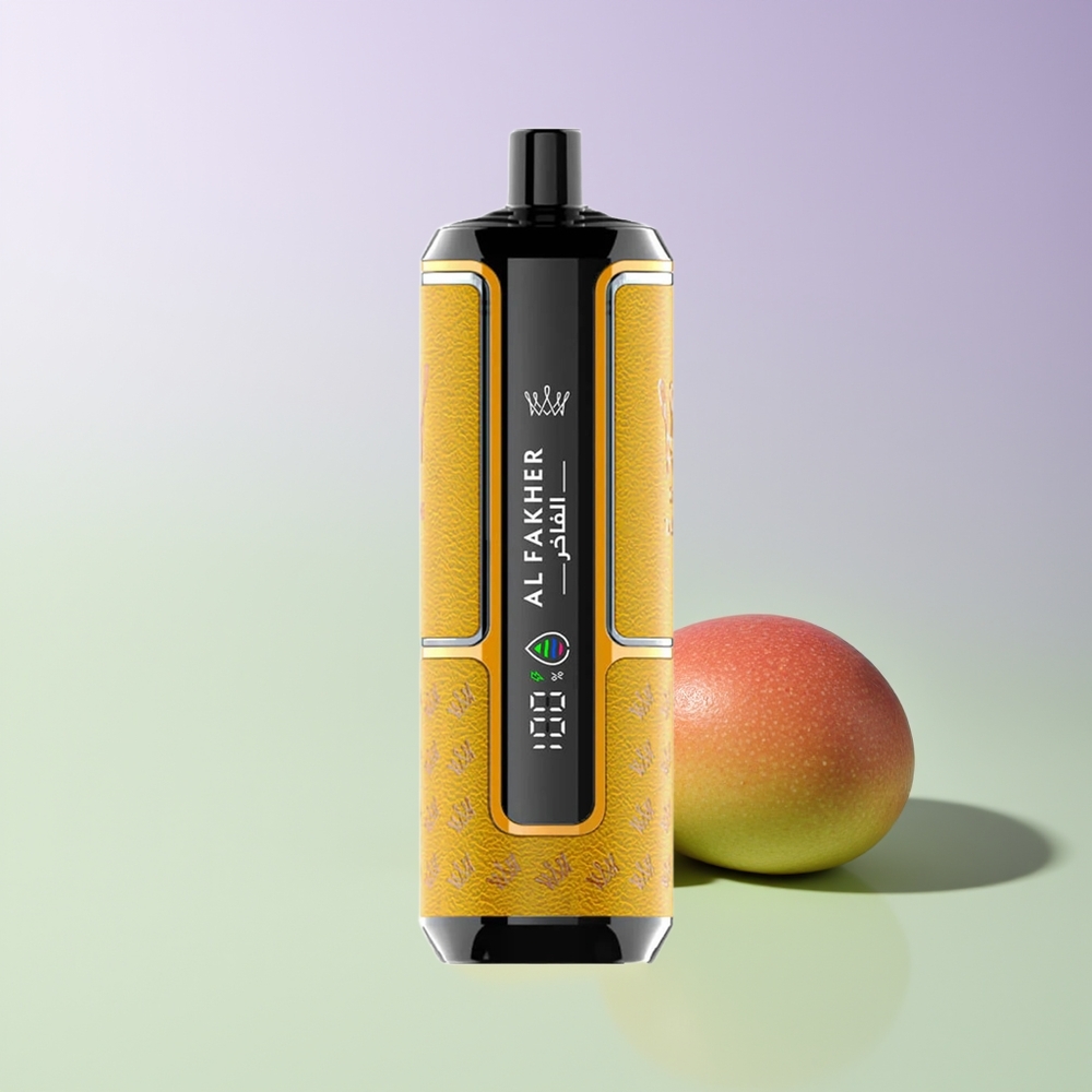 Al Fakher Crown Bar 15K Hypermax Nešiojamasis Vapas Mango Ananasas