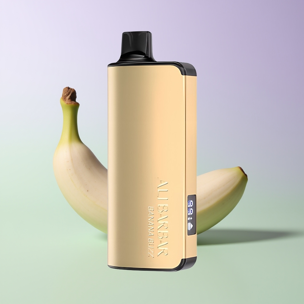 Alibarbar Ingot 9000 Pūsų Neperkraunamas Bananinės Numinės Vienkartinės Elektroninės Cigaretės
