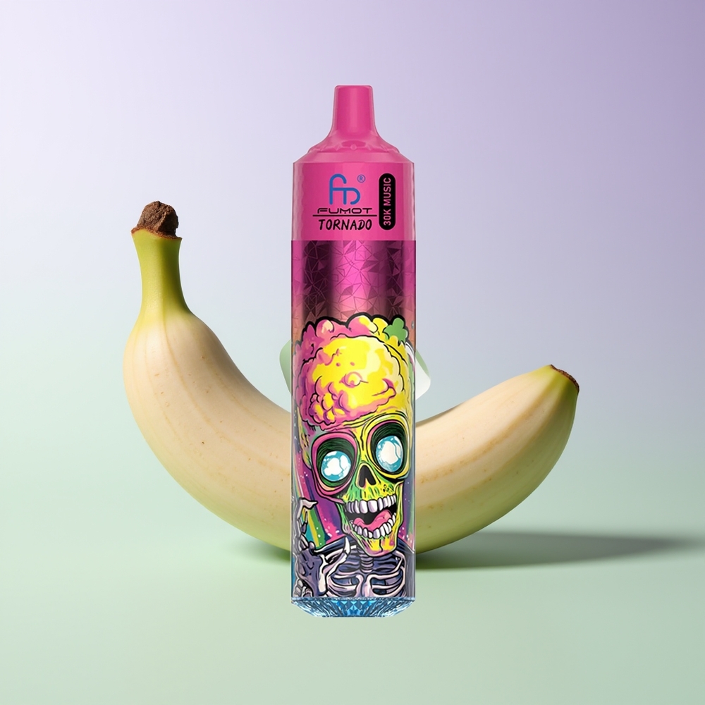 Fumot Randm Tornado 30000 Pūsų Banano Ledas