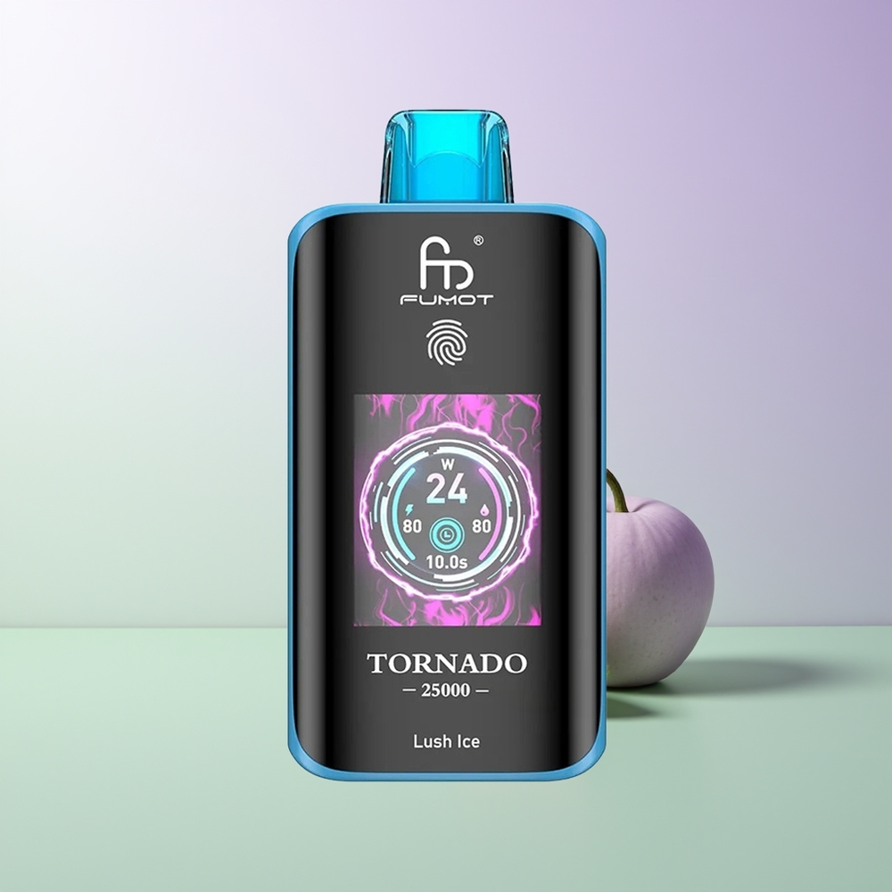 Fumot Tornado 25000 Pustų 20ml Šviežiai Ledas