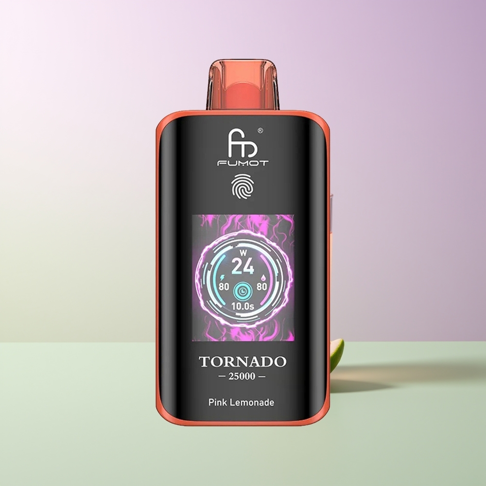 Fumot Tornado 25000 Pūsų 700mAh Rūgščiai Citrinų Limonadas