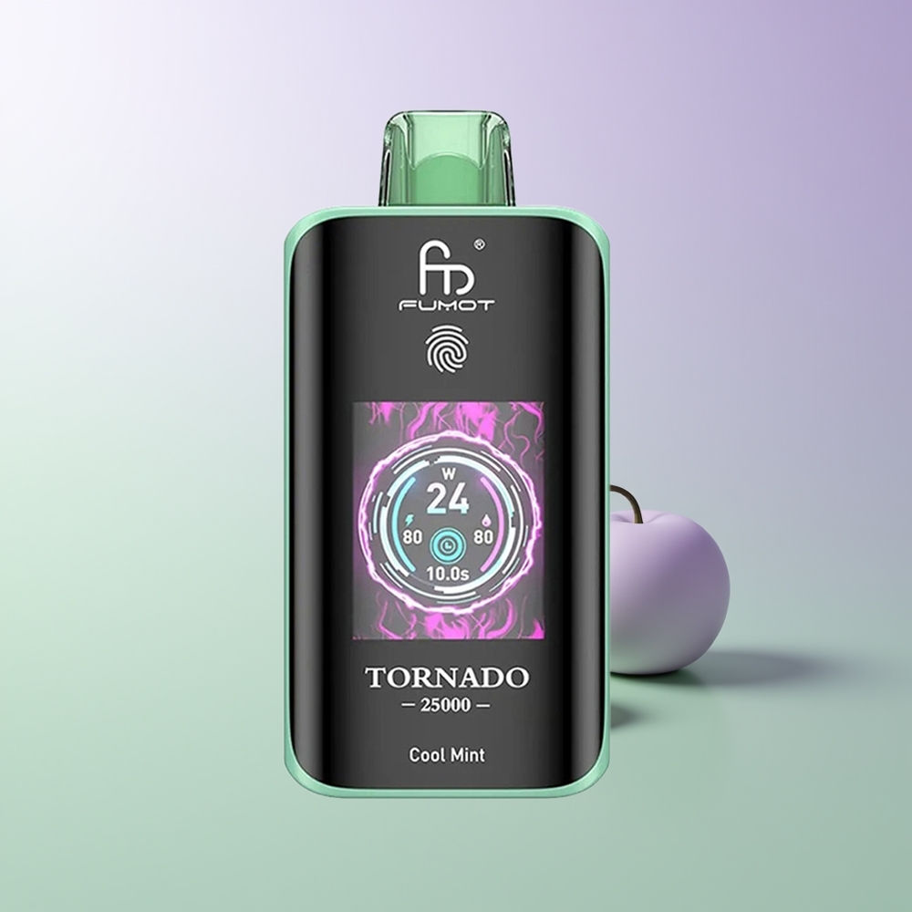 Fumot Tornado 25000 Pūsų Įkraunama Mėta