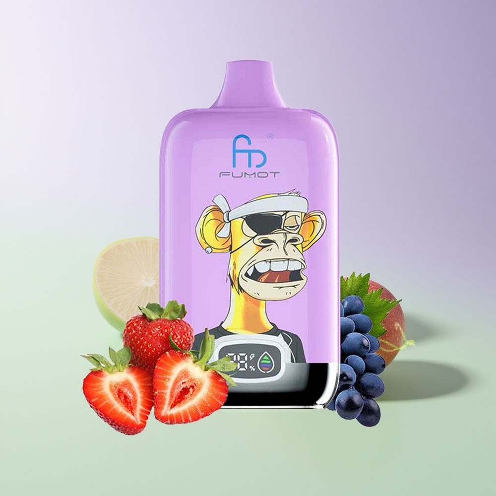 Fumot Tornado Digital Box 12000 Puffs Mango Su Ledu 20ml