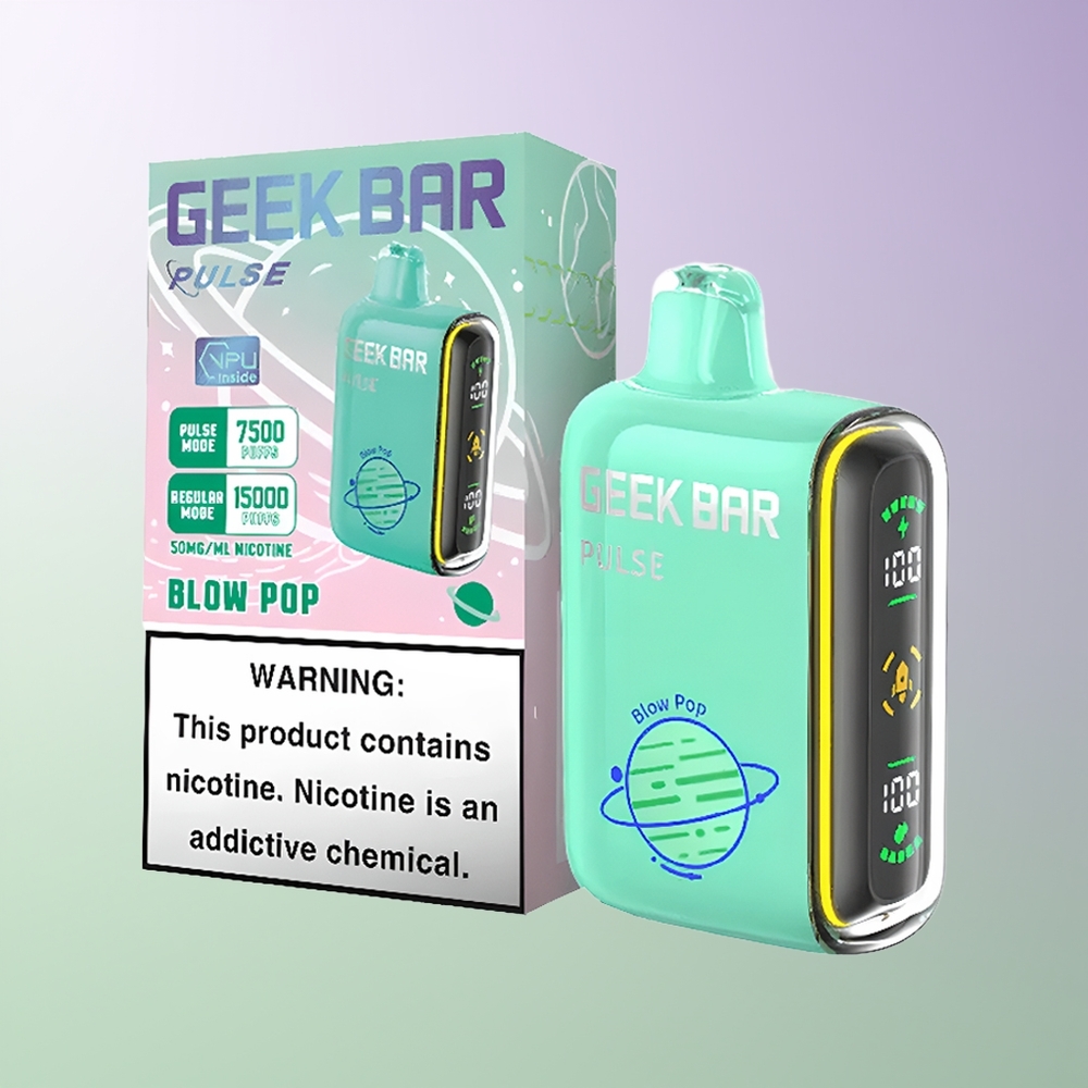 GEEK BAR Pulse 15000 Pruokų Vienkartinės Elektroninės Cigaretės Planet Edition