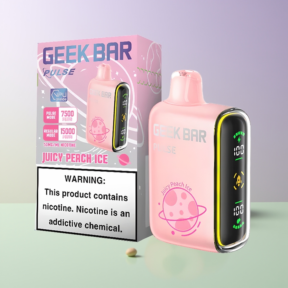 GEEK BAR Pulse 15000 Pruokų Vienkartinės Elektroninės Cigaretės Planet Edition