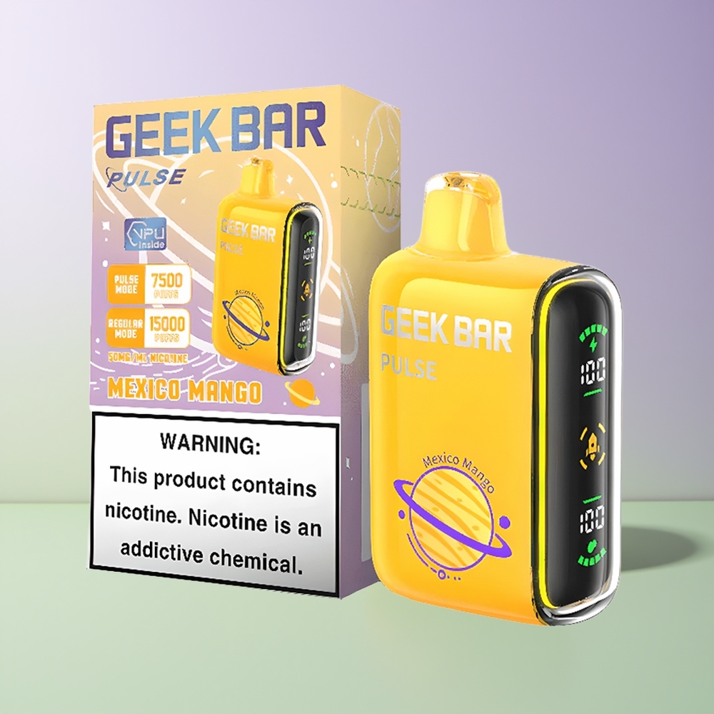 GEEK BAR Pulse 15000 Pruokų Vienkartinės Elektroninės Cigaretės Planet Edition