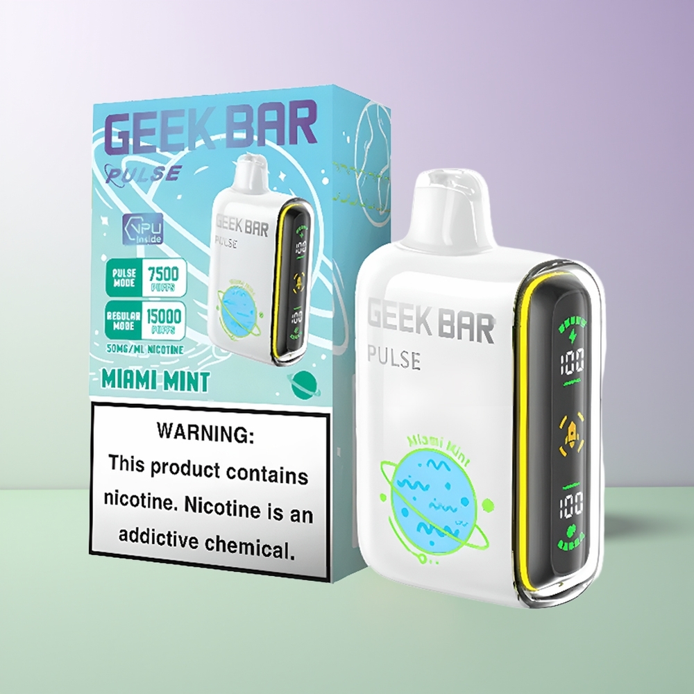 GEEK BAR Pulse 15000 Pruokų Vienkartinės Elektroninės Cigaretės Planet Edition