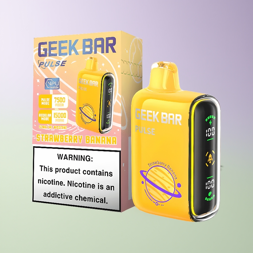 GEEK BAR Pulse 15000 Pruokų Vienkartinės Elektroninės Cigaretės Planet Edition