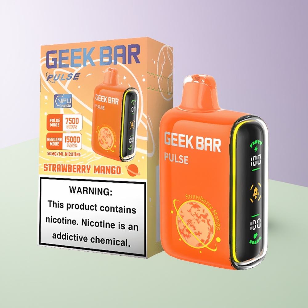GEEK BAR Pulse 15000 Pruokų Vienkartinės Elektroninės Cigaretės Planet Edition