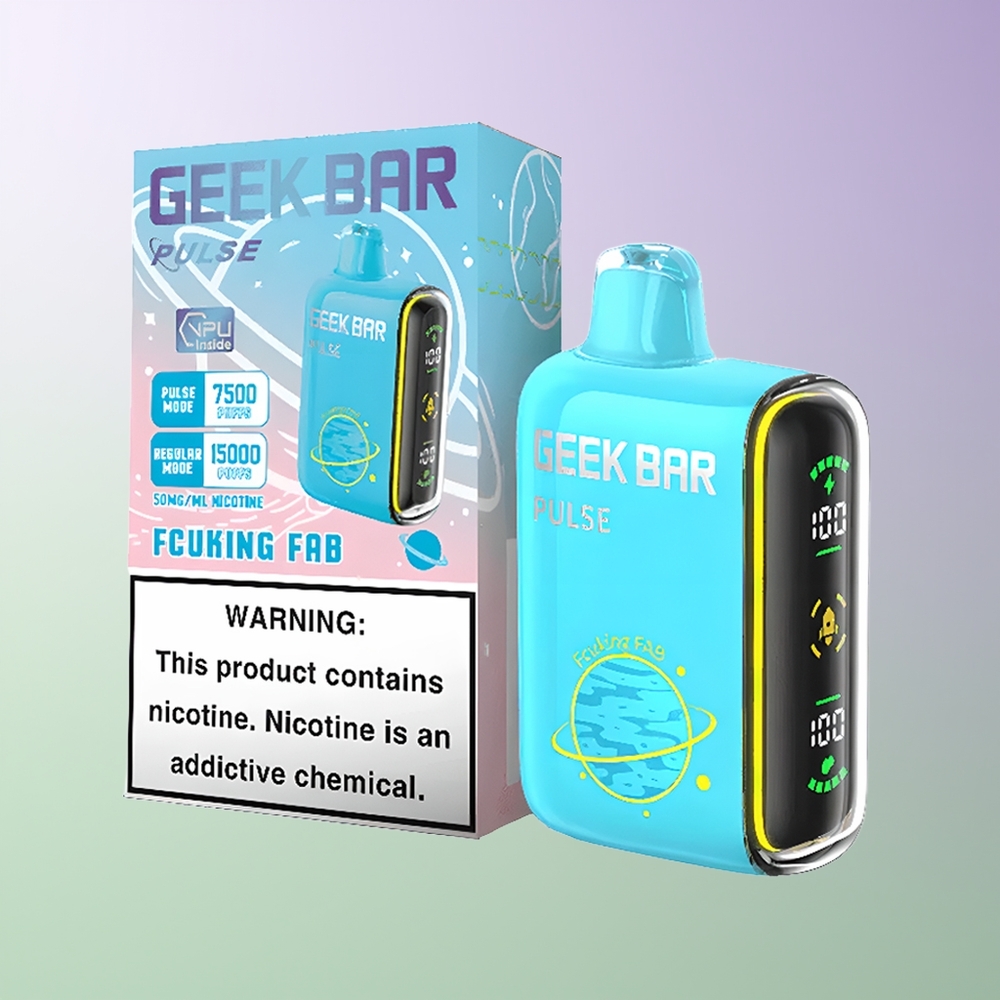 GEEK BAR Pulse 15000 Pruokų Vienkartinės Elektroninės Cigaretės Planet Edition