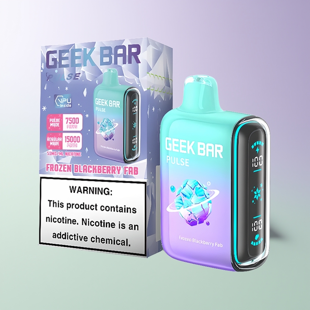 GEEK BAR Pulse 15000 Pūkštelių Užšalęs Leidimas