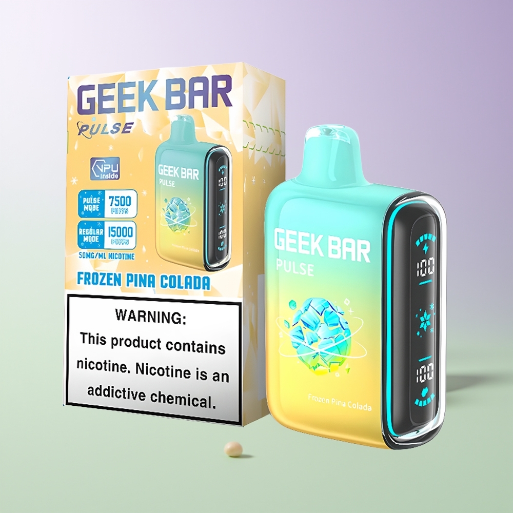 GEEK BAR Pulse 15000 Pūkštelių Užšalęs Leidimas