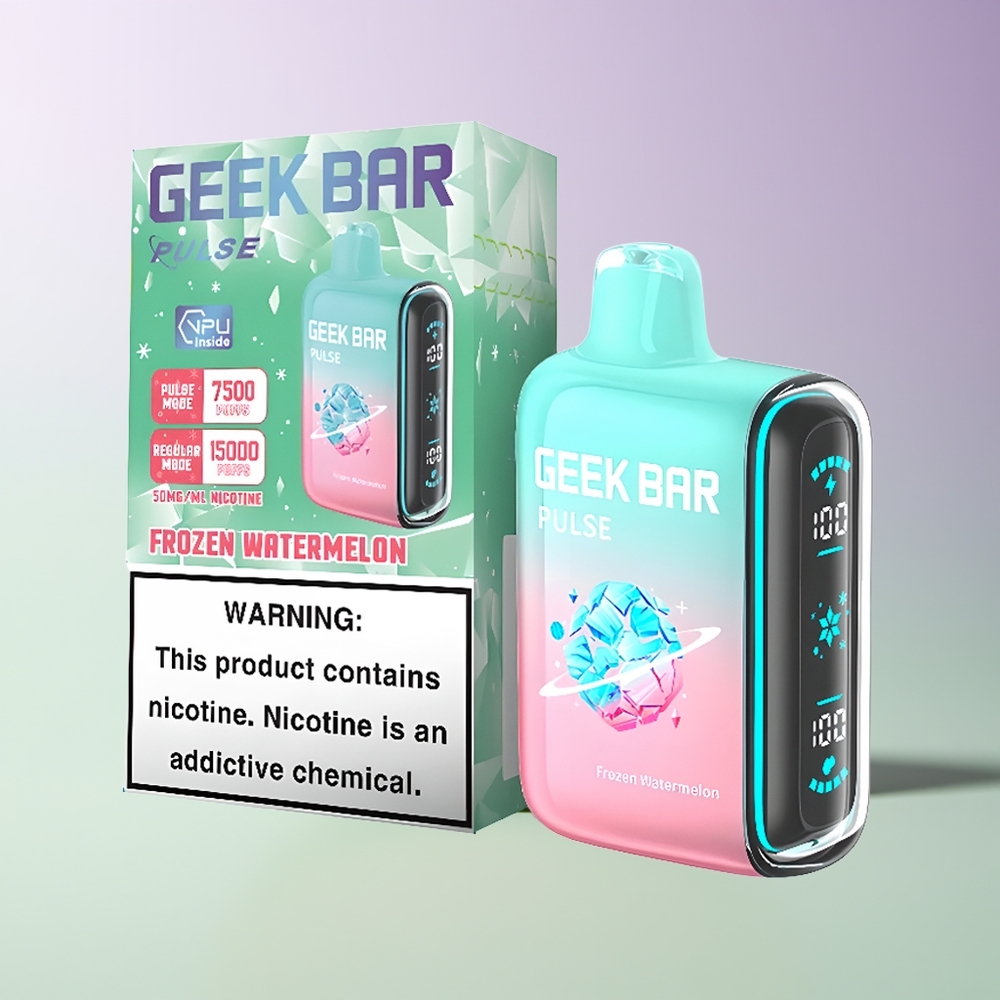 GEEK BAR Pulse 15000 Pūkštelių Užšalęs Leidimas