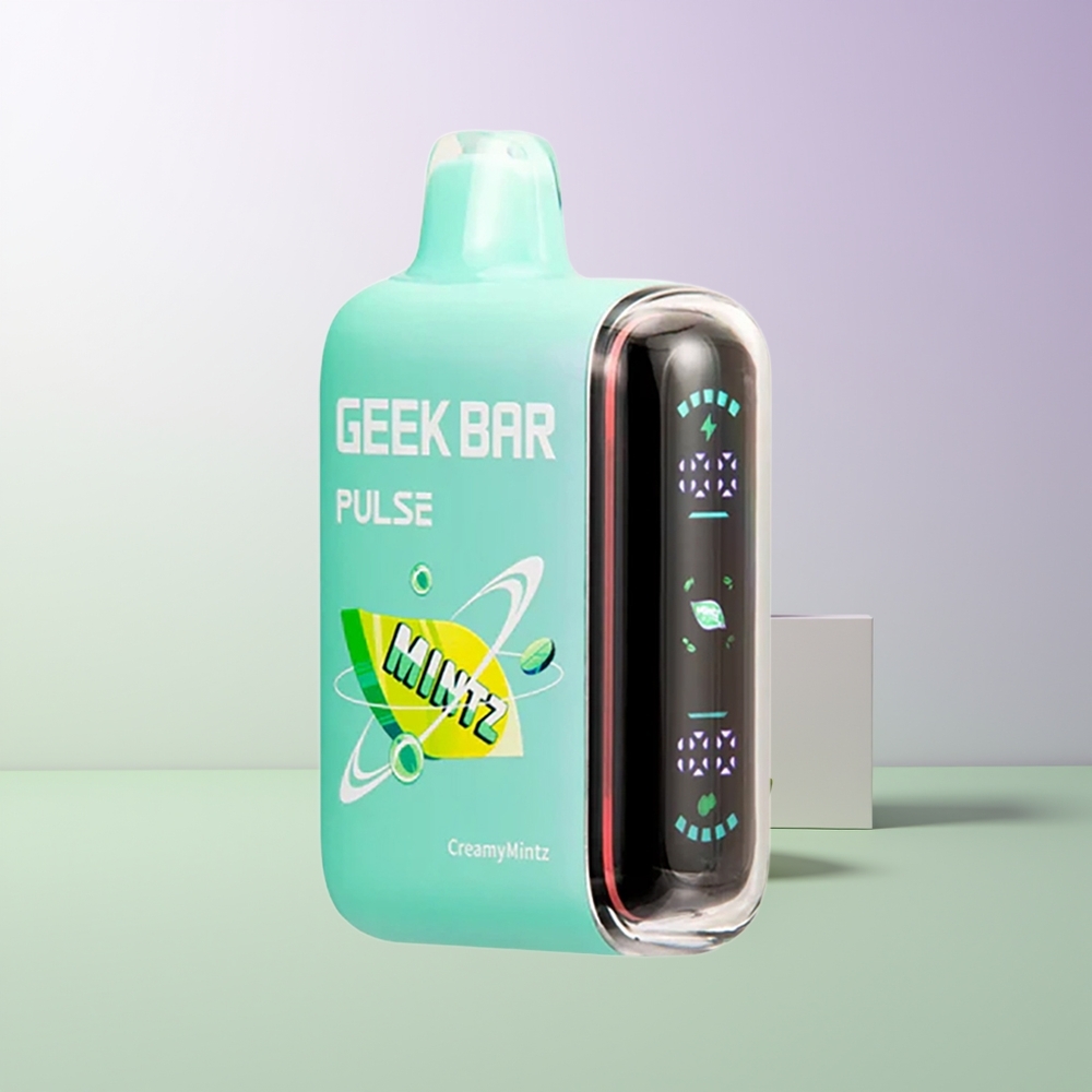 GEEK BAR Pulse 15000 Pūkų Vienkartinės Elektroninės Cigaretės Mėtos Leidimas