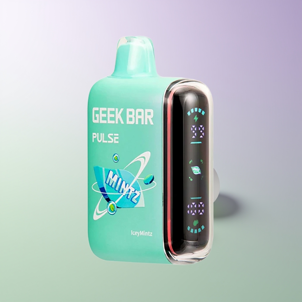 GEEK BAR Pulse 15000 Pūkų Vienkartinės Elektroninės Cigaretės Mėtos Leidimas