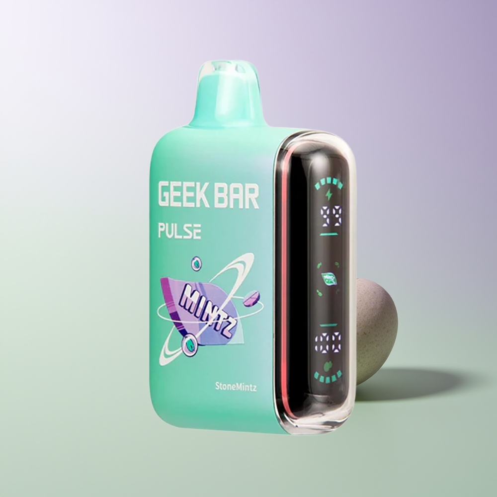 GEEK BAR Pulse 15000 Pūkų Vienkartinės Elektroninės Cigaretės Mėtos Leidimas