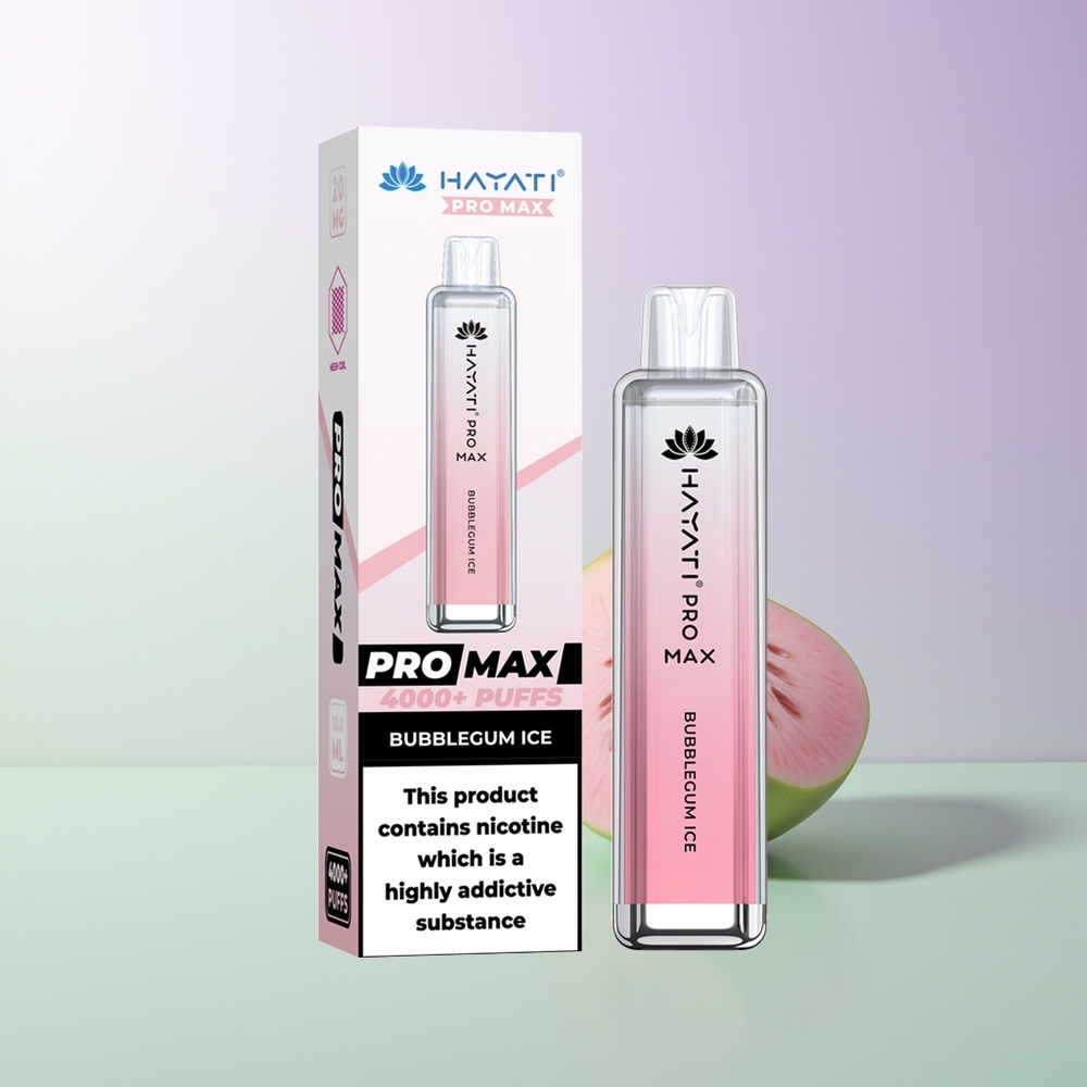 Hayati Pro Max 4000 Pūsų Vienkartinės Elektroninės Cigaretės Sūrelio Ledas