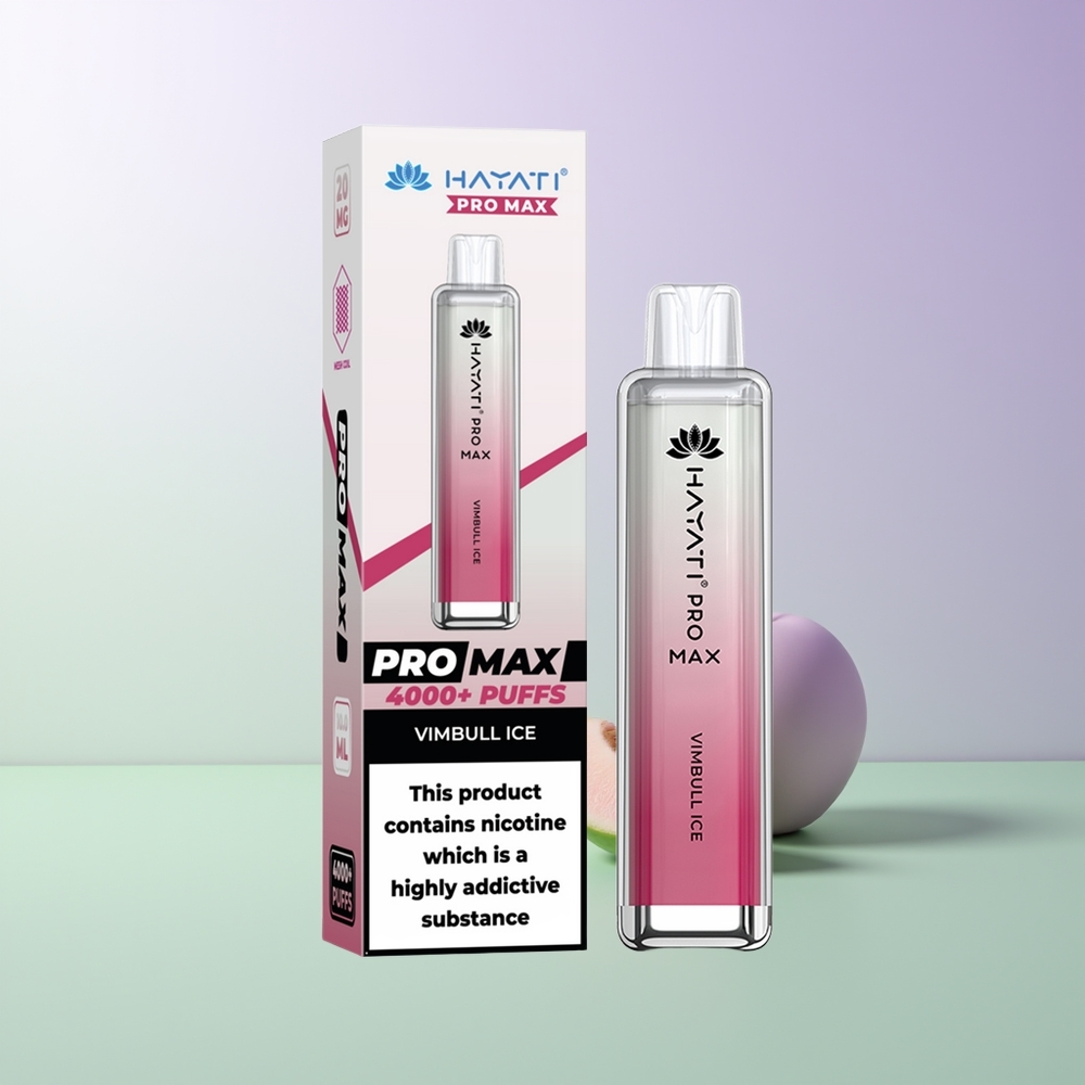 Hayati Pro Max 4000 Pūsų Vimbulo Ledas Vienkartinės Elektroninės Cigaretės