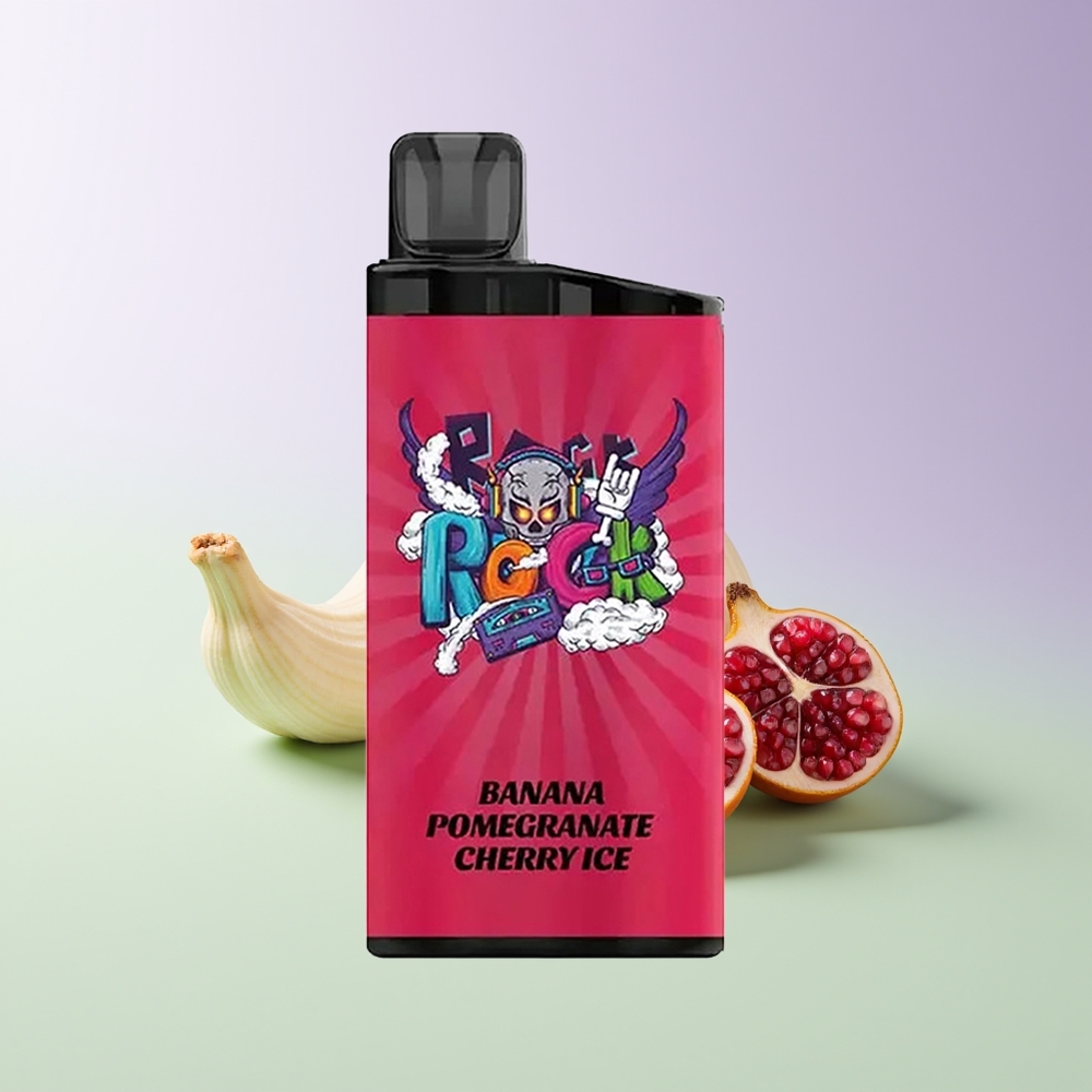 IGET Bar 3500 Pūkų Vienkartinis Išgarintuvas Bananų Granatas Vyšnių Ledas