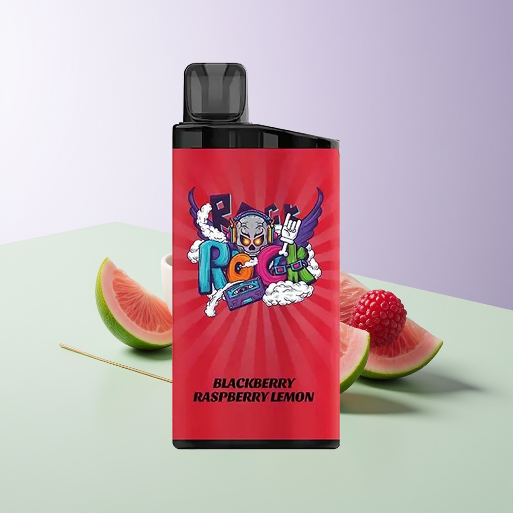 IGET Bar 3500 Pūkų Vienkartinis Vaporizatorius Juodieji Gervuogės Avietės Citrinos