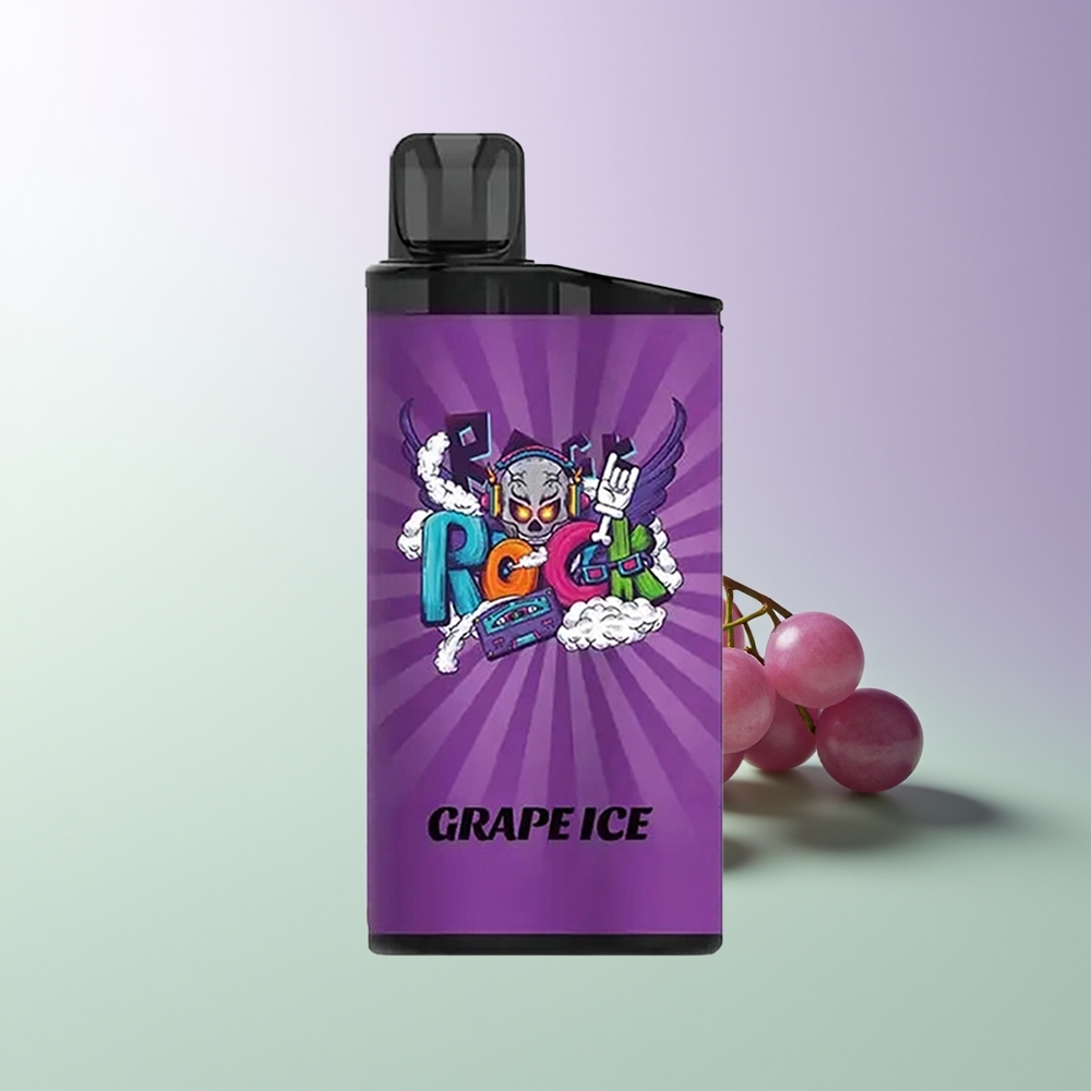 IGET Bar 3500 Pūkų Vienkartinė Vape Vynuogių Ledas
