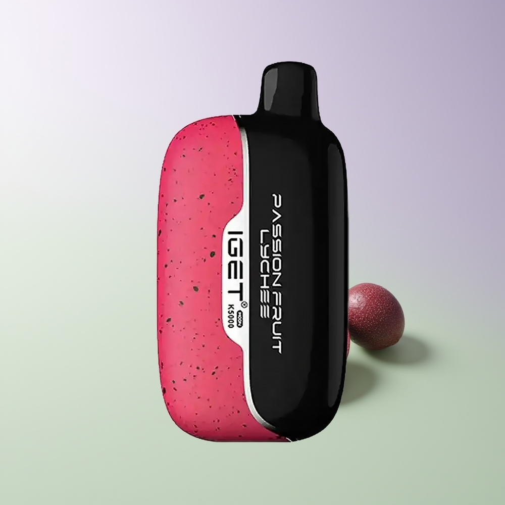 IGET Moon K5000 5000 Pufų Vienkartinis Vapas Passion Fruit Lychee