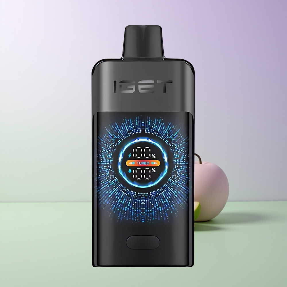 IGET ONE 12000 Puffs Didžiausias Išlenktas Spalvotas Ekranas Juodasis Miškas