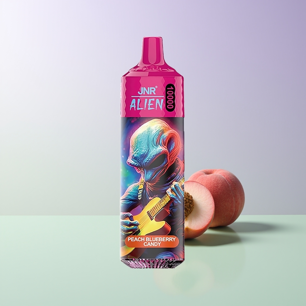 JNR Alien 10000 Pūkštelių LED Persikas Mėlynė