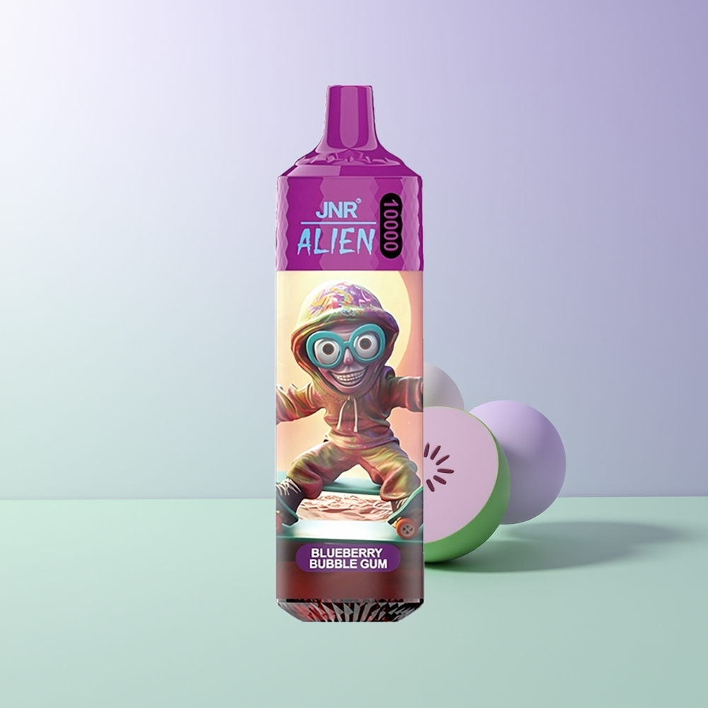 JNR Alien 10000 Pūkų 850mAh Mėlynųjų Gumų Saldainių