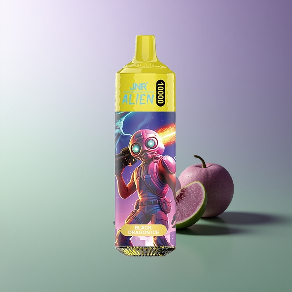 JNR Alien 10000 Pūkų LED Juodasis Drakonas Ledo