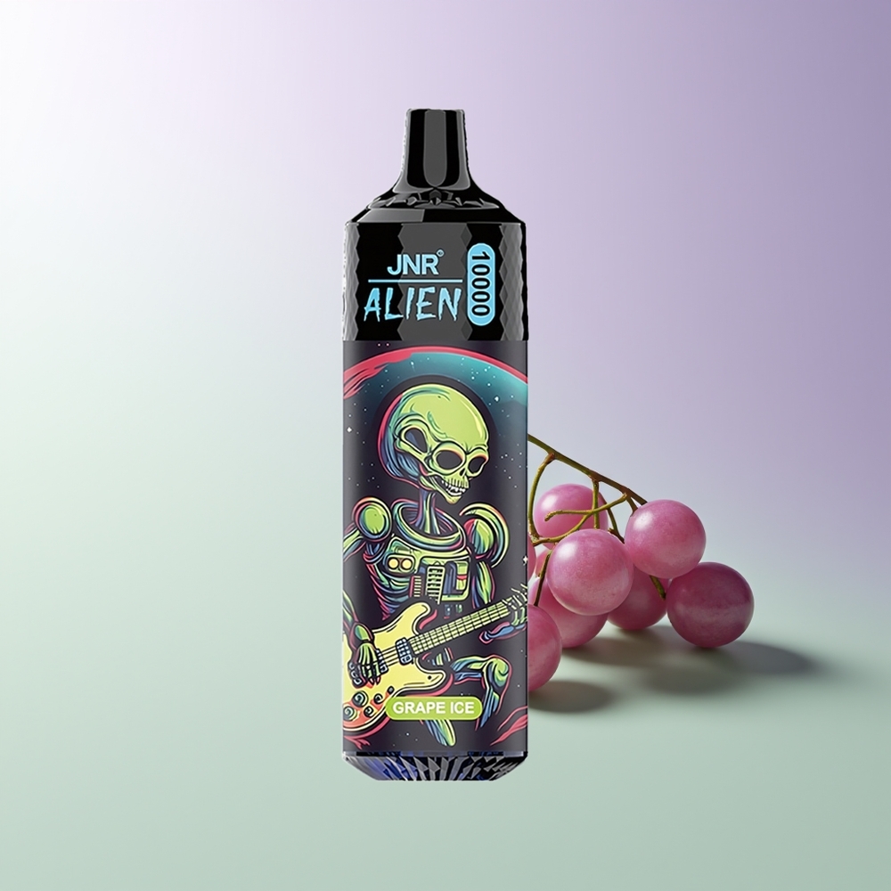 JNR Alien 10000 Pūkų LED Mėlynų Uogų Ledas