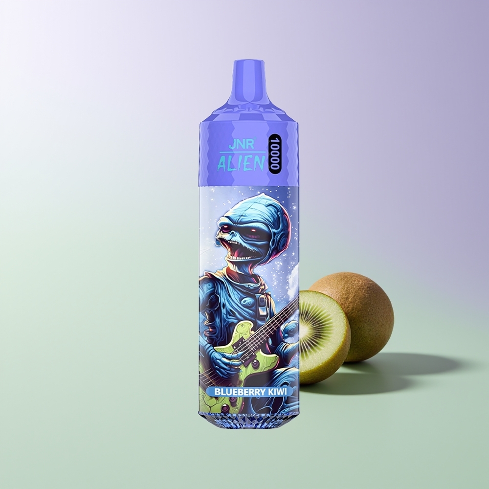 JNR Alien 10000 Pūkų Mėlynųjų Aviečių-Kivi
