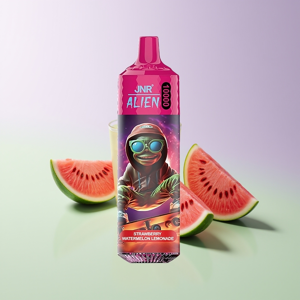 JNR Alien 10000 Pūkų RGB Braškės Arbūzas Limonadas