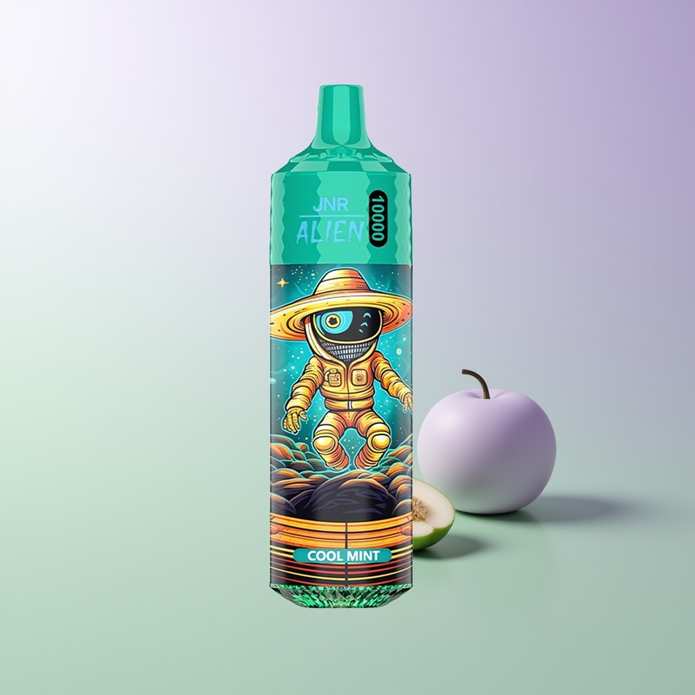 JNR Alien 10000 Pūkų RGB Šalta Mėta