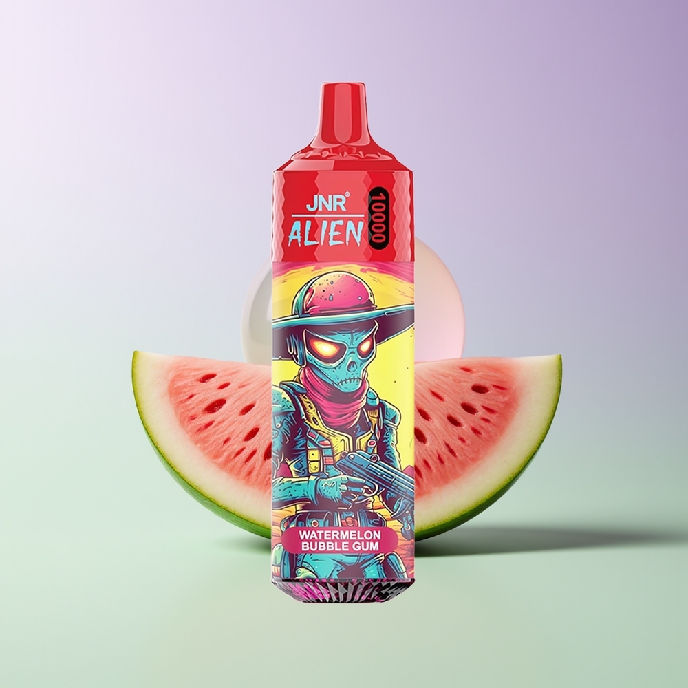 JNR Alien 10000 Pūkų Vandens Melionas Burbulų Guma 850mAh