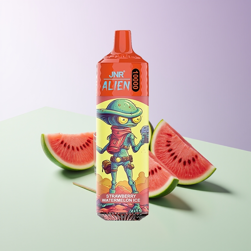 JNR Alien 10000 Pūkų Žemuogės Arbūzo Ledas RGB