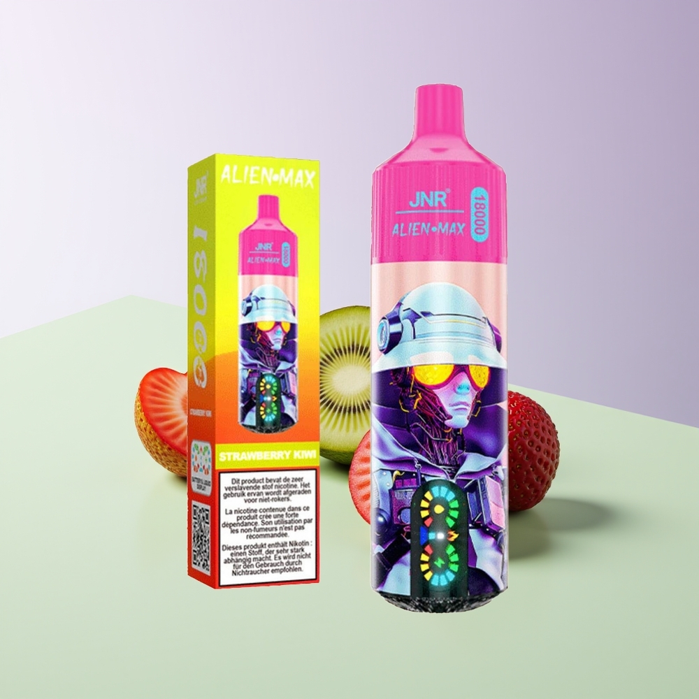 JNR Alien Max 18000 Puffs Braškė Kiwi