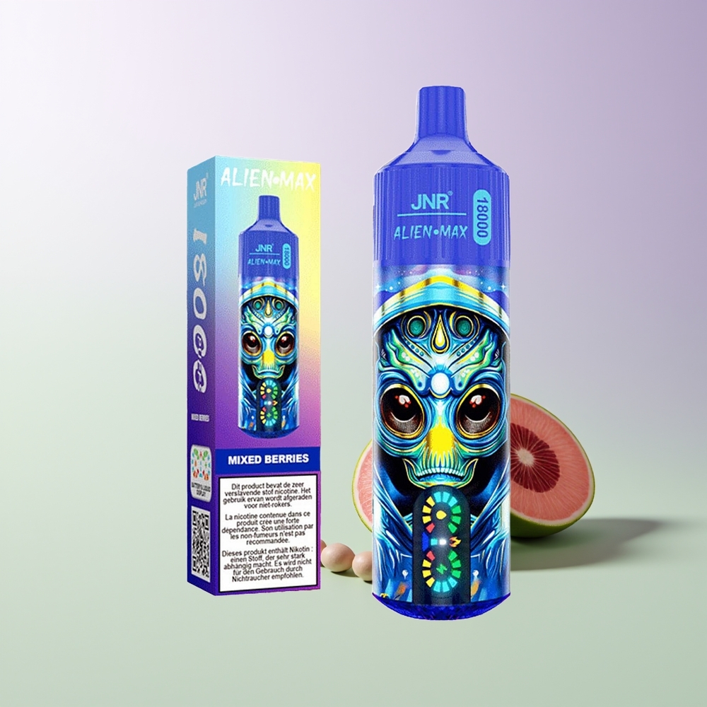 JNR Alien Max 18000 Puffs Mišrios Uogos Vienkartinės Elektroninės Cigaretės