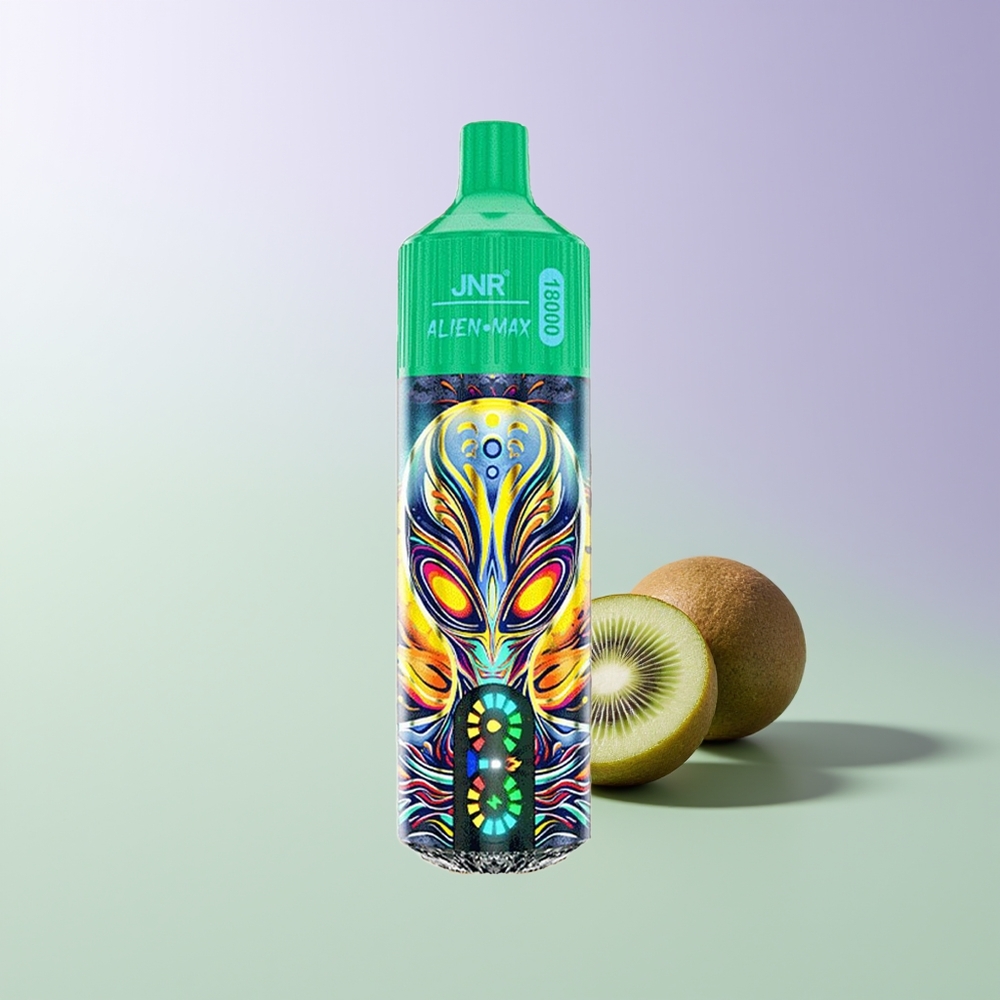 JNR Alien Max 18000 Pūkų Dvynių Šerdys Mėlynųjų Aviečių-Kivi