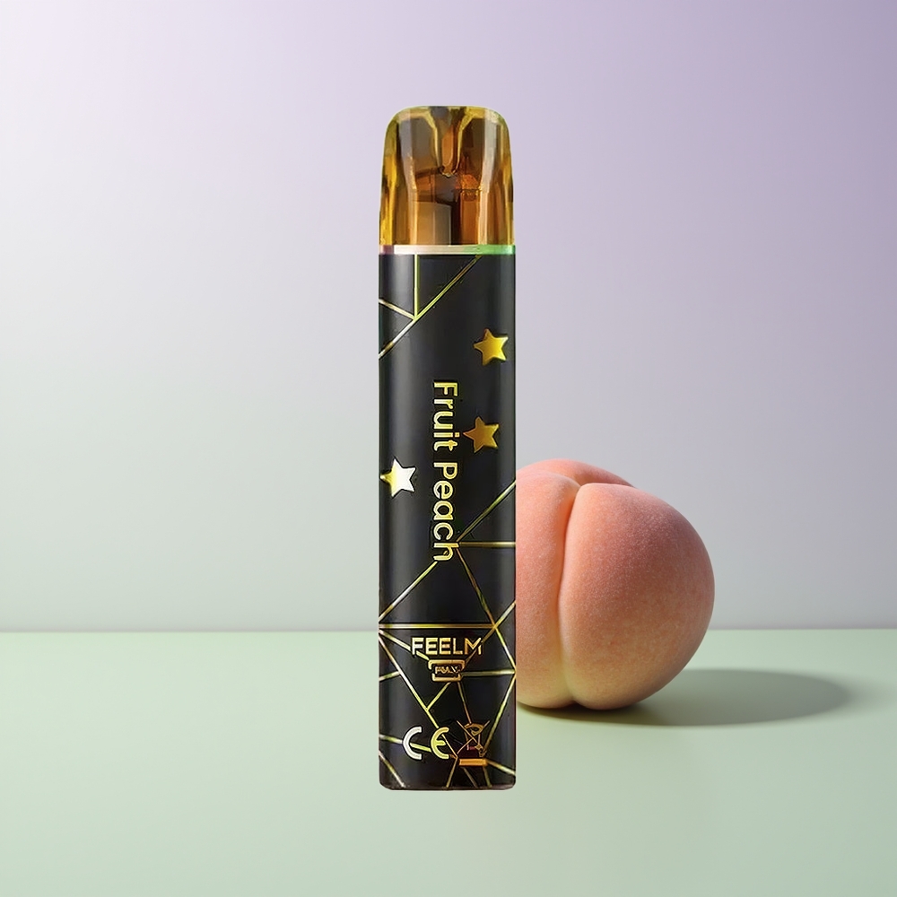 JNR BlackGolden 800 Pūkų Vaisius Persikas Vienkartinės Elektroninės Cigaretės