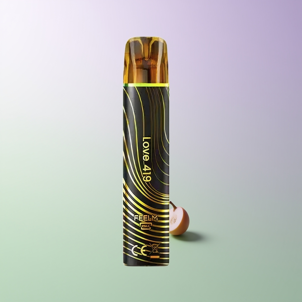 JNR BlackGolden 800 Pūkų Vienkartinės Elektroninės Cigaretės Meilė 419