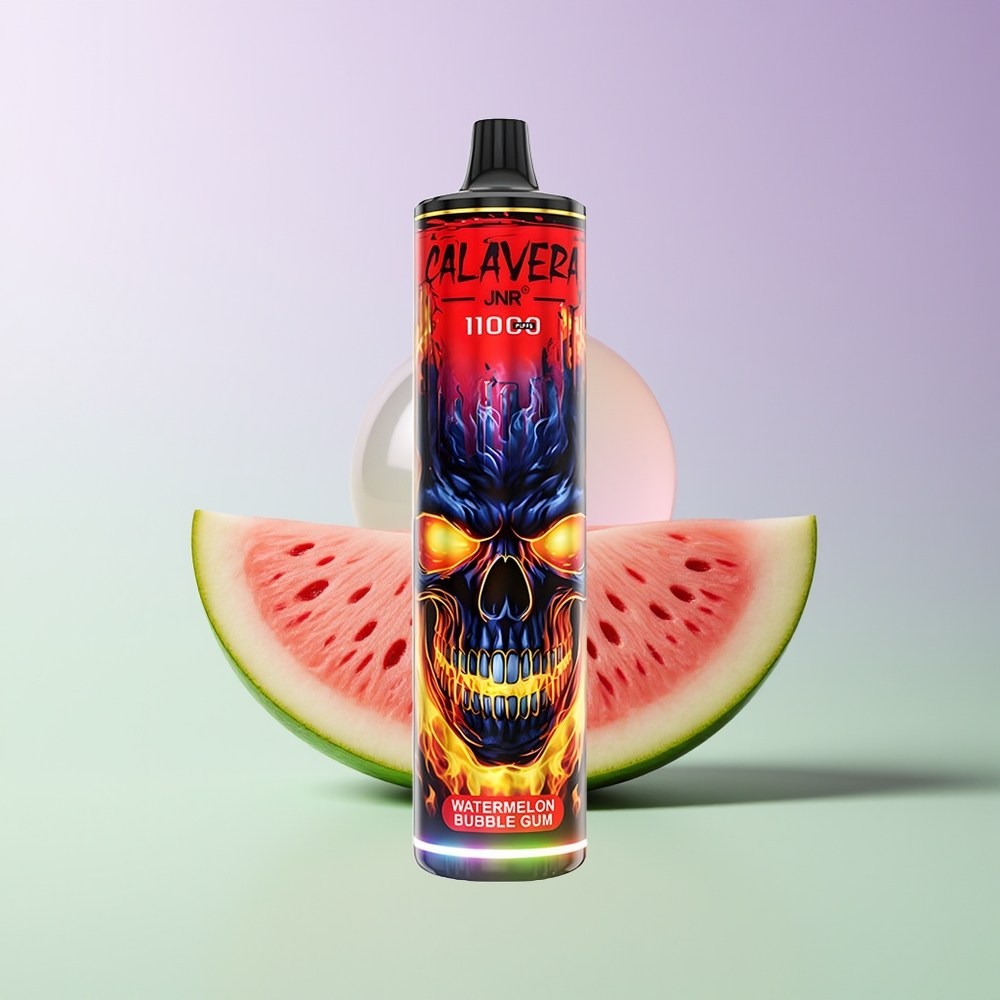 JNR Calavera 11000 Puffs 21ml Vandens Melionas Tirščių Guma Vienkartinės Elektroninės Cigaretės