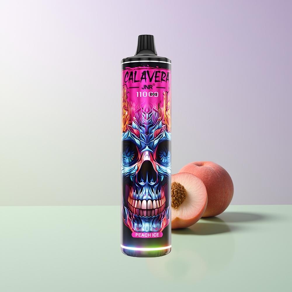 JNR Calavera 11000 Pūsų 21ml Persikas Ledas