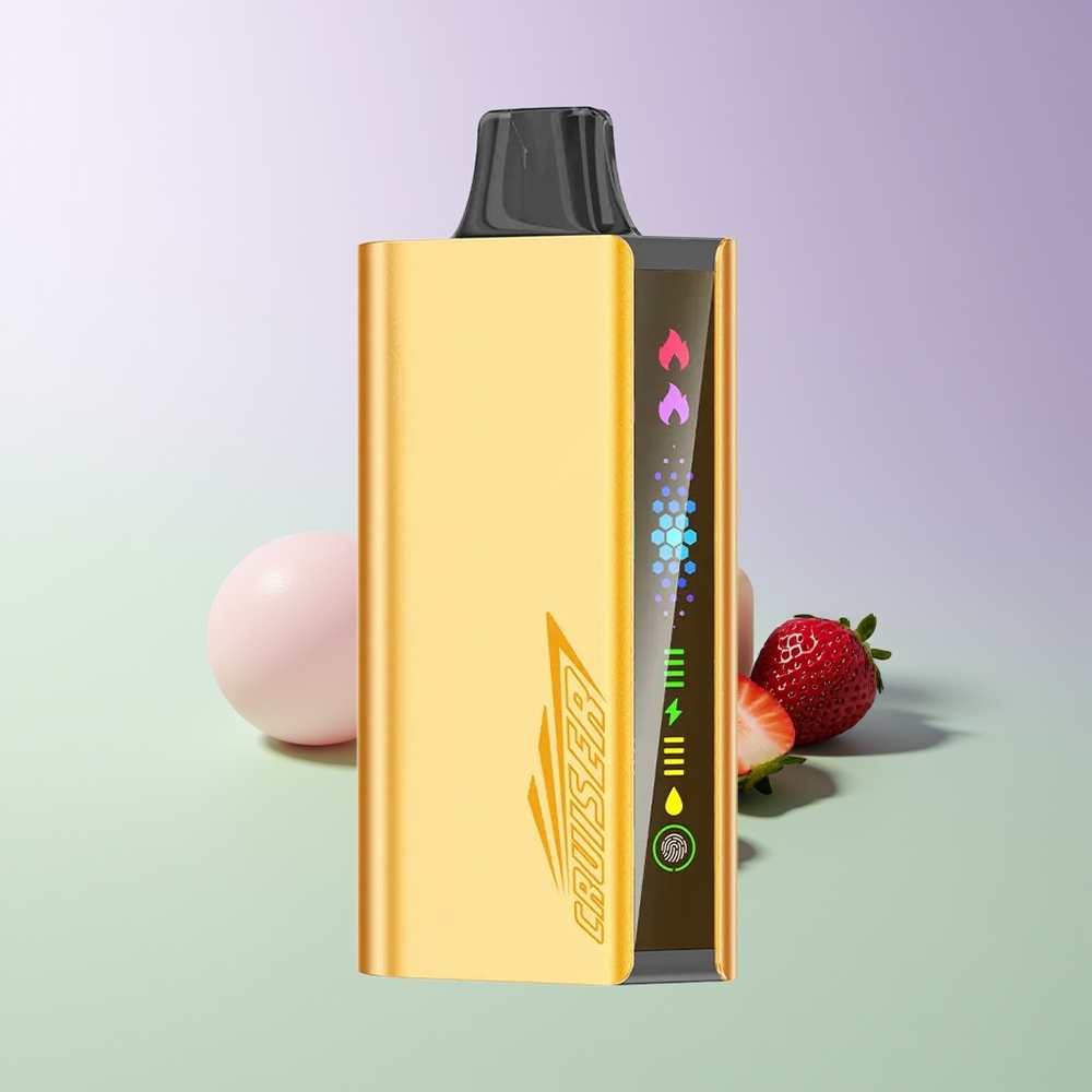 JNR Cruiser 12000 Pūsų No-Charge Vape Chupa Chups Braškė
