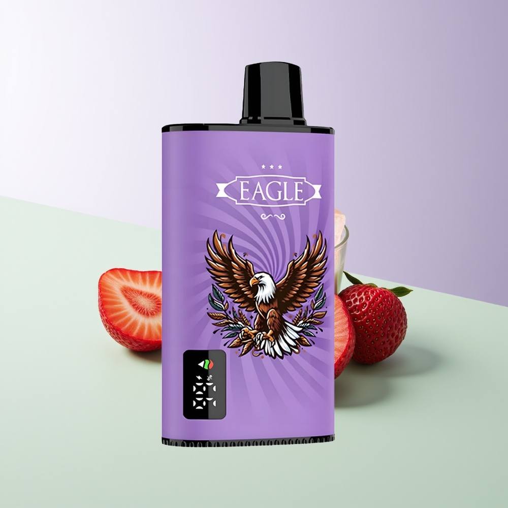 JNR EAGLE Smart 23000 Puffų Vienkartinės Elektroninės Cigaretės Braškės Ledas su 25ml e-Skysčio