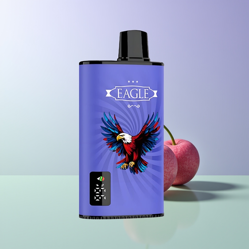 JNR EAGLE Smart 23000 Pūsų Vienkartinės Elektroninės Cigaretės Mėlynasis Serbentas Vyšnia su 25ml Skysčio