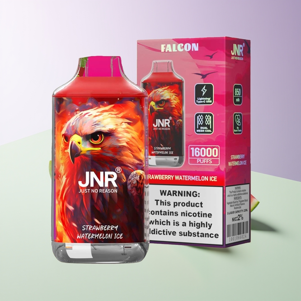 JNR Falcon 16000 Puffs Braškynės Arbūzo Ledas