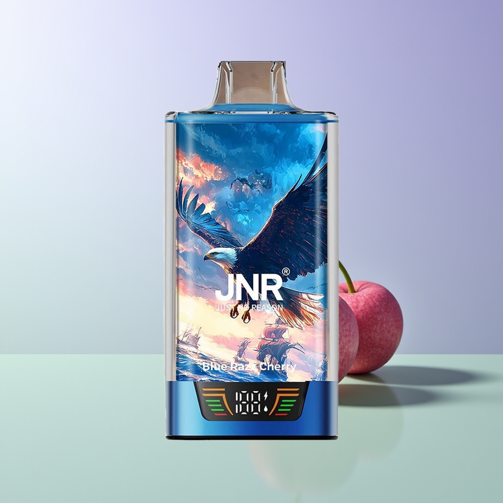 JNR Falcon Pro 28000 Mėlynų Braškų Vyšnių 30ml